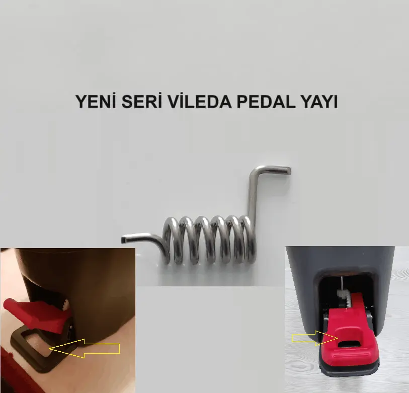 yeni seri vileda pedal yayı